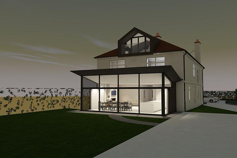 Modern House Extension in Harrogate