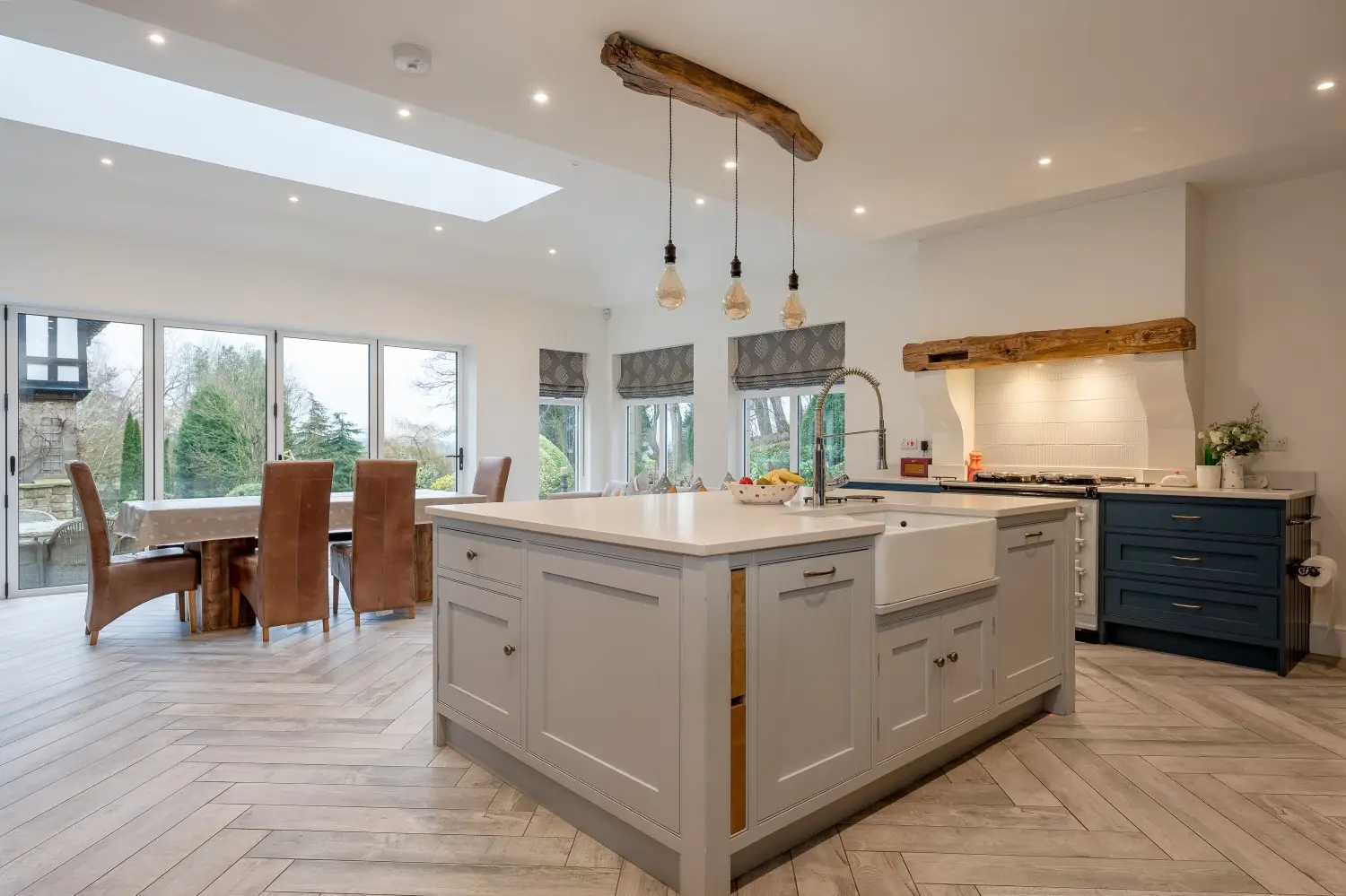 Listed property kitchen renovation in Pool, Yorkshire